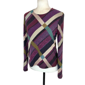 Multicolour dotted stretchy top